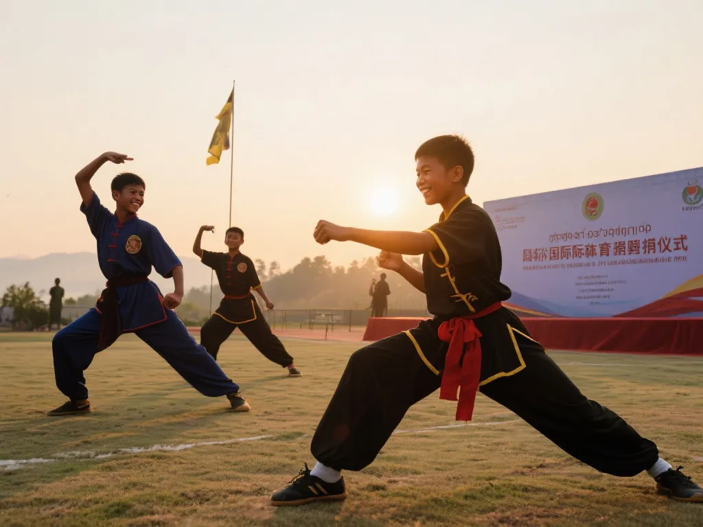 武术精神跨越国界：中缅体育交流开启新篇章